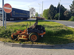 Sekání trávy bez sběru